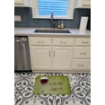 thumbnail image 3 of Carolines Treasures SB3067RUG Wine a Little Laugh a Lot Machine Washable Memory Foam Mat, 3 of 4