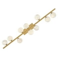 thumbnail image 7 of Fredrick Ramond 41906 Selene 10 Light 55" Wide Linear Chandelier - Black, 7 of 7