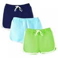 thumbnail image 3 of GYRATEDREAM Girls' Boys' Active Dolphin Shorts 3 Packs for Kids Bike Running Summer Beach Sports 2-13 Years, 3 of 12