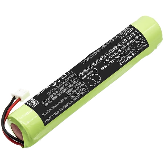 2000mAh Hurricane 8877731412181 Battery for Spin Scrubber