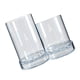 thumbnail image 5 of Soporte para Utensilios de Cocina ANGGREK Recipiente para Palillos Drenaje Doble Cilindro Transparente, 5 of 7