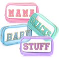 thumbnail image 1 of Neceser SilTriangle Mama and Baby, 4 unidades, PVC transparente, 1 of 7