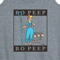 thumbnail image 3 of Toy Story 4 - Type Block Bo Peep - Women's Racerback Tank Top, 3 of 5