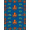 Blue Orange Teal, Pattern 2, variant on ODIKA 2'x3' Washable Accent Rug Pet Friendly, Bedside Mat Octopus Marine Educational Turtle Fish Motifs Ocean Underwater Refined for Bedroom, Nursery, RV