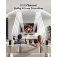 thumbnail image 2 of Altavoz ULTIMEA Skywave F40 de 5.1.2 canales Dolby Atmos BT 5.4, 2 of 9