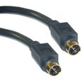 thumbnail image 1 of S-Video Cable  MiniDin4 Male  Gold-plated connector  25 foot, 1 of 1