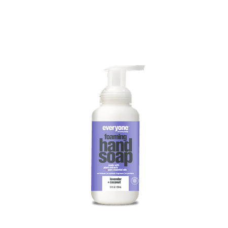 Everyone EWG Verified Foaming Hand Soap Lavender Oil & Coconut 10 (Best Essential Oils For Hand Soap)