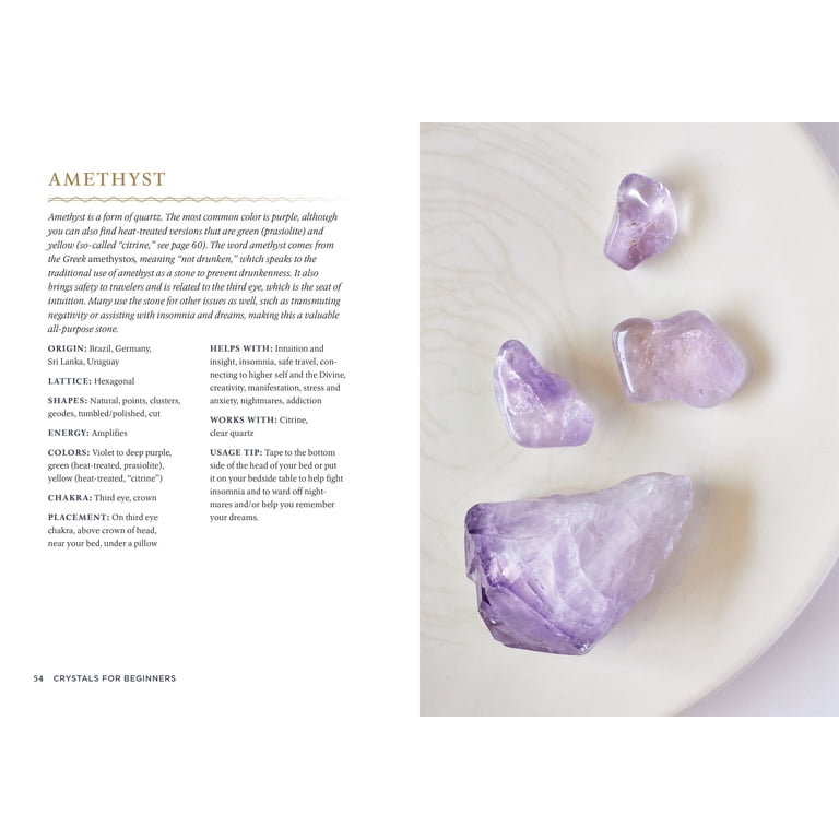 Karen Frazier, Crystals for Beginners, 50 Crystal Profiles + more