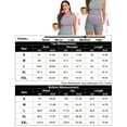 thumbnail image 5 of Women 2 Piece Outfits Sleeveless Tank Crop Top and Drawstring Shorts Sets, 5 of 5