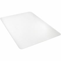 Lorell, Hard Floor Rectangler Polycarbonate Chairmat, 1 Each, Clear