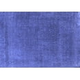 thumbnail image 1 of Ahgly Company Machine Washable Indoor Rectangle Oriental Blue Industrial Area Rugs, 2' x 3', 1 of 4