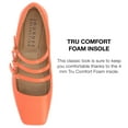 thumbnail image 3 of Journee Collection Womens Darlin Tru Comfort Foam Multi Strap Square Toe Flats, 3 of 7