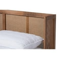 thumbnail image 4 of Baxton Studio Rina Queen Size Brown Wood Platform Bed with Headboard, 4 of 10
