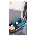thumbnail image 3 of Pill Cutter Splitter for Multiple Pills At A Time 1/4 Pill Cutter with Hidden Blade Dustproof Tablet Cutter, 3 of 5