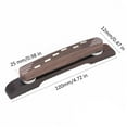 thumbnail image 3 of FLAMEEN Guitar Bridge Tailpiece, Jazz Guitar Bridge, Rosewood For Guitar Replacement 6 String Jazz Guitar Jazz Guitar, 3 of 8