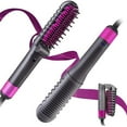 thumbnail image 6 of Foldable straightemer Hair Comb Flat Iron Brush straightening Electric Brush Fast Heat Hair Straightener Brush Hair Brush, 6 of 9