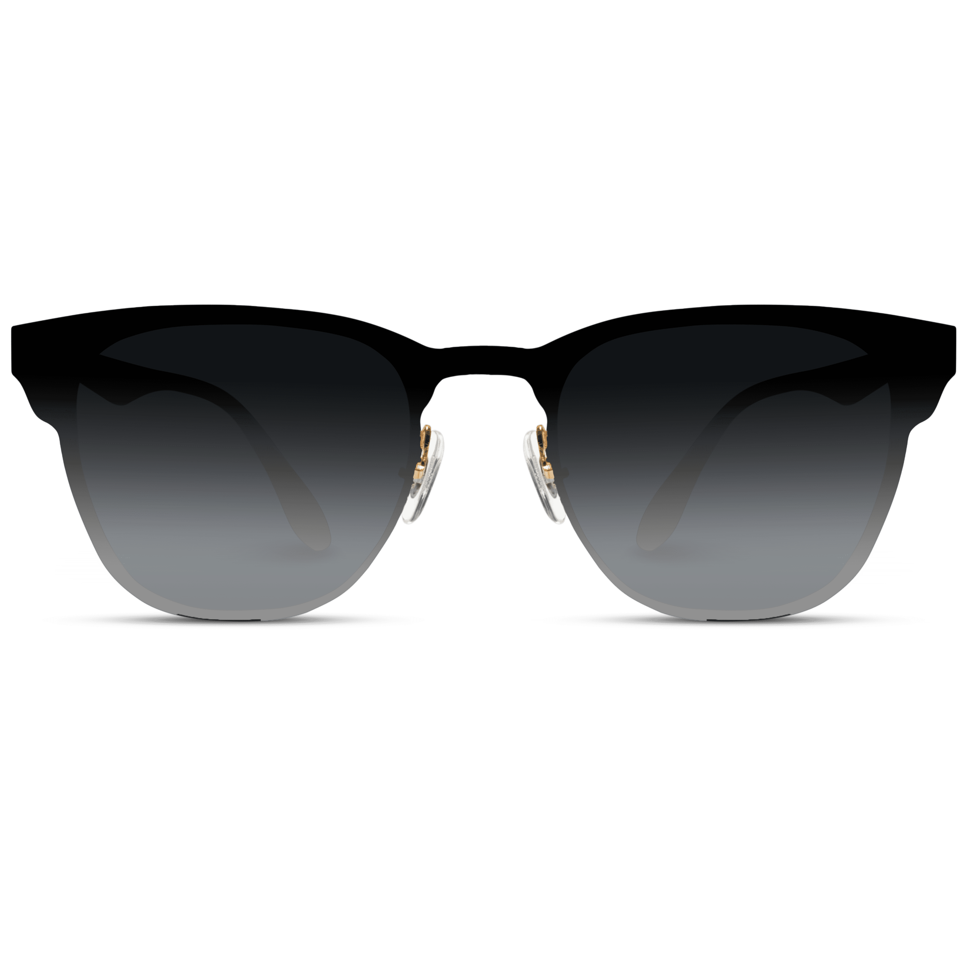 WearMe Pro Full Mirror Lens Reflective Rimless Trendy Sunglasses