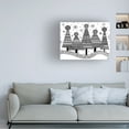 thumbnail image 3 of Siobhan 'Christmas Trees' Canvas Art, 3 of 3