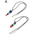 thumbnail image 6 of PULLIMORE 7 Chakra Stone Necklaces for Men Women 2 Pcs Gemstone Pendant Necklace Healing Crystal Energy Necklaces, 6 of 9