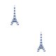 thumbnail image 1 of sweethay Nuevo colorido Francia París Torre modelo decoración del hogar modelo de Metal no2 25cm 2piezas sweethay CBP583097, 1 of 1