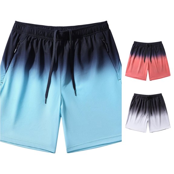 LiuXxxx Men Pants Casual Sports Shorts Fashion Surfing Beach Casual Shorts Sky Blue XXL