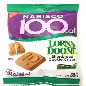 72 Packs Nabisco 100 Calorie Packs Lorna Doone Shortbread Cookie Crisps 0 74 Ounce Walmart Com Walmart Com