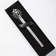 thumbnail image 4 of Tennis Book Accessories: Vintage Silver Lace-Edged Bookmark - a Gift for Readers and Book Lovers, 4 of 5