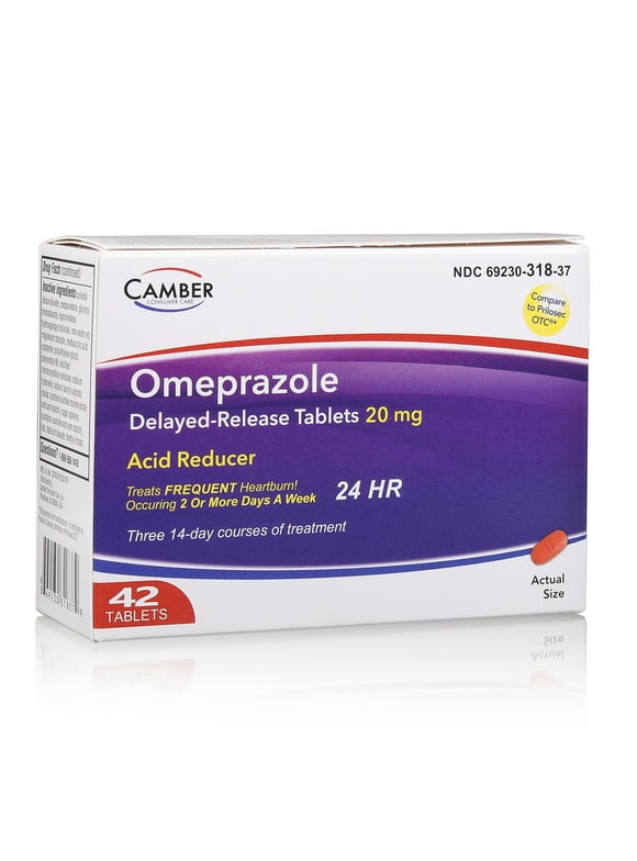 Omeprazole in Antacids and Heartburn Relief
