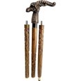 thumbnail image 2 of NAUTICALMARTUS Antique Brass Walking Stick with Solid Al Dragon Handle Walking Stick Cane for Elderly Nautical Wooden Walking Stick Cane Gift, 2 of 4