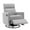 Gray, variant on Bellemave Swivel Recliner Chair, Upholstered Nursery Rocking Glider Chair with Adjustable Backrest and Footrest, Lay Flat Recliner Single Lazy Sofa for Living Room, Bedroom （Gray）