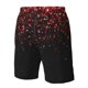 thumbnail image 4 of Balery Red Glitter1 Traje de Baño Estilo Hawaiano para Hombre, Shorts de Secado Rápido con Bolsillos-Small, 4 of 6