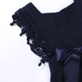 thumbnail image 4 of FOCUSNORM Infant New Born Girls Pure Romper with Ruffled Sleeves Big Bow, 4 of 6