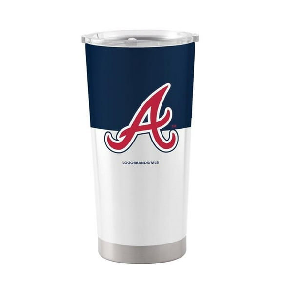 Logo Chair 503-S20T-11 20 oz MLB Atlanta Braves Colorblock Stainless Tumbler