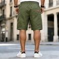 thumbnail image 5 of Gibobby Mens Shorts Elastic Shorts For Men Big And Tall 1Pack Men's Athletic Gym Shorts Basketball Hiking Pants Elastic Waistband with Zipper Pocket(S,AG), 5 of 9