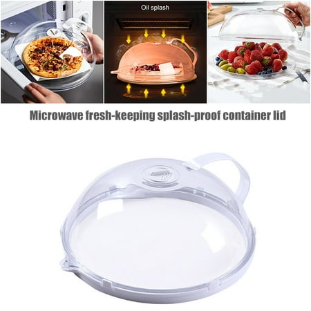 

Microwave Oven Anti Sputtering Preservation Cover Food Dishes Fresh Protector Splatter Proof Guard