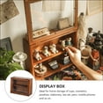 thumbnail image 5 of Display Shadow Box Cabinet Organizerstorage Wood Boxes Wall Case Shelves Cases Countertop Makeupwoodenfigure, 5 of 12
