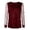 Red, variant on uikmnh Girls Solid Color Sparkly Star Print Sheer Mesh Sleeve Blouse Crew Neck Long Sleeve Top for Kids Size:4-5 Years