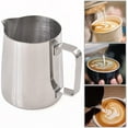 thumbnail image 3 of Stainless Steel Milk Jug Milk Frothing Pitcher for Espresso Machines, 3 of 4