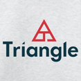 thumbnail image 3 of CafePress - Triangle Logo Sweatshirt - Crew Neck Sweatshirt, 3 of 4