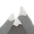 thumbnail image 4 of Little Love by NoJo Mountain Shaped Grey and White Toddler Decorative Pillow, PolyFill, 1 Count, 4 of 7