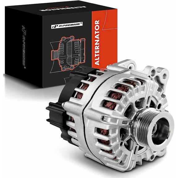 A-Premium Alternator for Audi Q7 2013 2014 2015 - V6 3.0L, 220A 12V Clockwise 6-Groove Pulley
