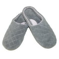 thumbnail image 3 of Dearfoams Women's Quilted Microfiber Terry Clog Slipper, 3 of 5