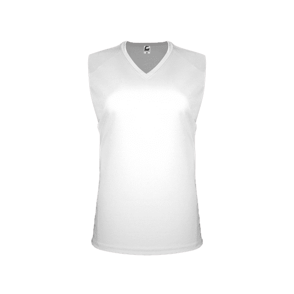 C2 Sleeveless Women's Tee - White 2XL