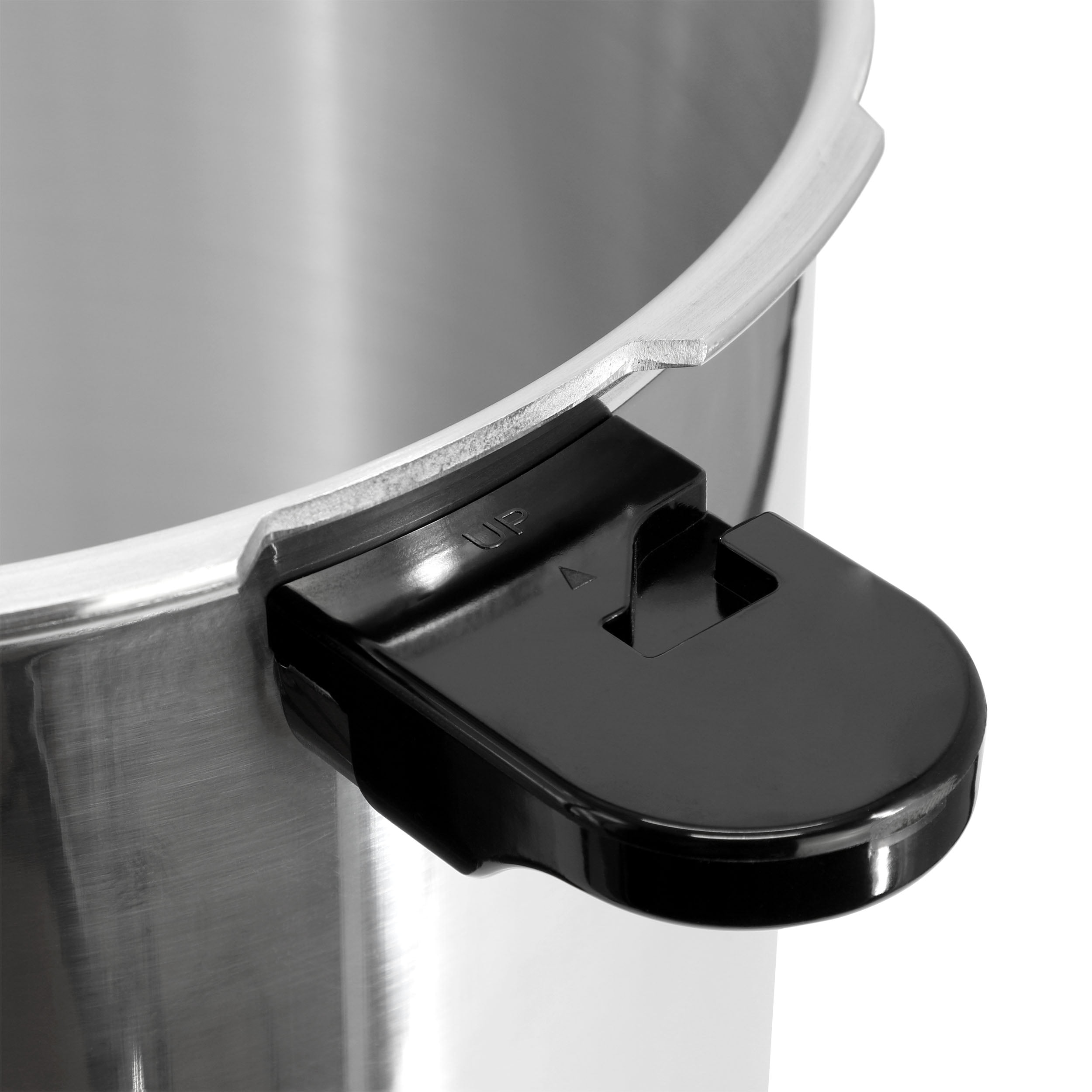 MegaChef 24 Quart Large Capacity Aluminum Stovetop Pressure Cooker for Induction and Gas Stove-Tops