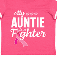 thumbnail image 4 of Inktastic Breast Cancer Awareness My Auntie is a Fighter Boys or Girls Toddler T-Shirt, 4 of 5