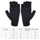 thumbnail image 3 of 1 par de guantes antideslizantes para artritis de manos, guantes de punto con pegamento para medio dedo, para hombres y mujeres, 3 of 6
