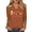 Xvnan4 Brown, variant on Scgirl Womens 3/4 Sleeve V Neck T Shirts Halloween Thanksgiving Fall Graphic Tee Tops