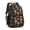 Mushroom and Eye, variant on Mushroom and Fern Black Pattern Backpack for School, Cute School Bag with Adjustable Shoulder Straps and Padded Back, 16.9"x12.6"x5.9"