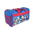 thumbnail image 2 of Boys Mickey Mouse & Friends Duffel Bag Carry-on 18" Blue Red, 2 of 5