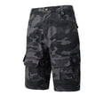thumbnail image 7 of Nestiefly Camo Mens Cargo Shorts Waterproof Lightweight Relaxed Fit Outdoor Camouflage Hiking Fishing Shorts with Multi Pockets 2026 Gray XL, 7 of 7